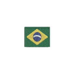 Matriz De Bordado Brasil 3 Cm