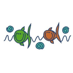 Embroidery Design Minnows
