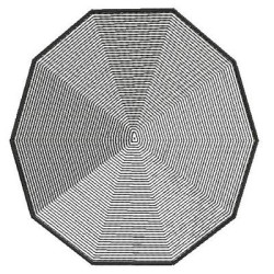 Matriz De Bordado Decágono Gráfico Radiestesia