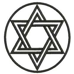 Matriz De Bordado Hexagrama