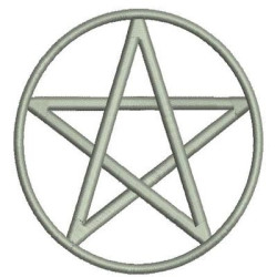 Matriz De Bordado Pentagrama