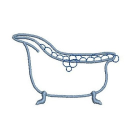 Diseño Para Bordado Baño
