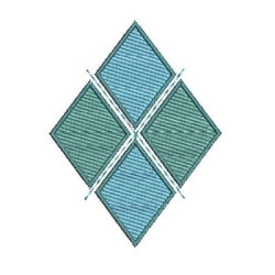 Diseño Para Bordado Rhombus