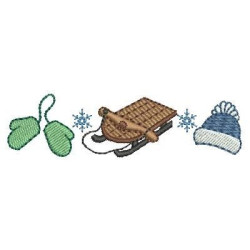 Embroidery Design Winter