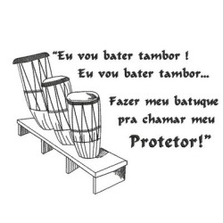 Diseño Para Bordado Voy A Golpe De Tambor
