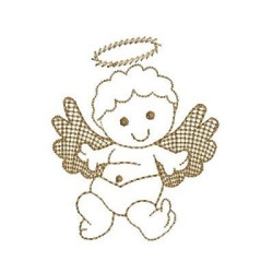 Embroidery Design Little Angel Baby