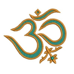 Embroidery Design Om 2