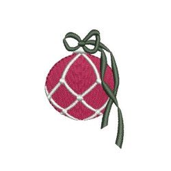 Embroidery Design Christmas Ball