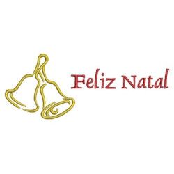 Diseño Para Bordado Feliz Navidad