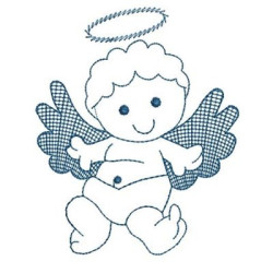 Embroidery Design Angel Greater