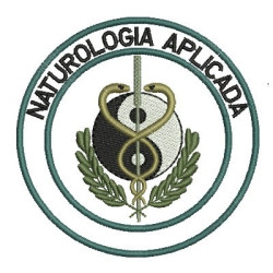 Matriz De Bordado Naturologia Escudo