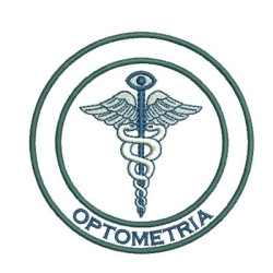 Embroidery Design Optometry Shield