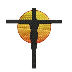 Embroidery Design Jesus Crucified