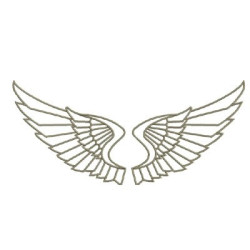 Embroidery Design Wings