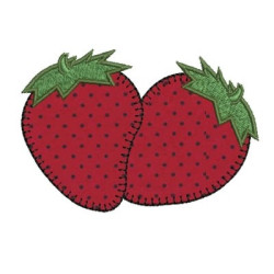 APPLIQUE STRAWBERRIES