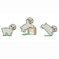 Embroidery Design Sheep