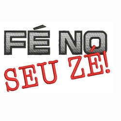 Diseño Para Bordado Fe En Su Gran Zé