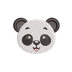Diseño Para Bordado Panda Bebé