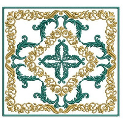 EMBROIDERED ALTAR CLOTHS CROSS PROVENCE- 107
