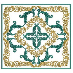 Diseño Para Bordado Conjunto Ornamentos Litúrgicos Cruce Provenzal 107
