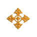 EMBROIDERED ALTAR CLOTHS GOLDEN CROSS 112 June