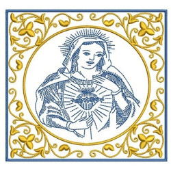 Embroidery Design Embroidered Altar Cloths Mary Immaculate 116