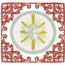 Diseño Para Bordado Conjunto Ornamentos Litúrgicos Divino 117