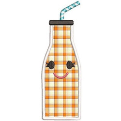 Diseño Para Bordado Marcobotella Cute Aplicada