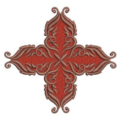 Embroidery Design Cross Malta 20