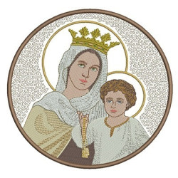Embroidery Design Our Lady Of Carmel 2