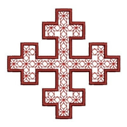 CROSS DECORATED 8