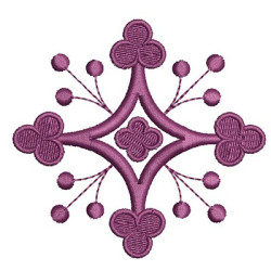 Embroidery Design Cross Decorated 12