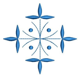 Diseño Para Bordado Cruz Decorada 13