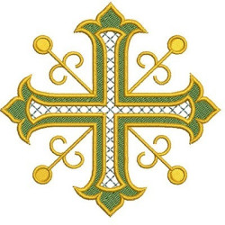 CROSS DECORATED 57