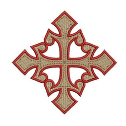 CROSS DECORATED 72