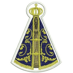 Embroidery Design Our Lady Appeared Patch 2