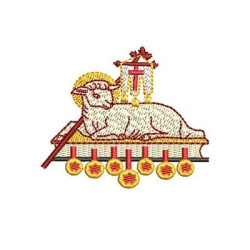 Embroidery Design Lamb 6 Cm