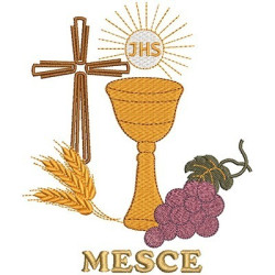 Embroidery Design Mesce 12 Cm