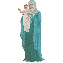 Embroidery Design Our Lady Of The Apostles