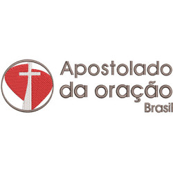 Embroidery Design Apostolate Of Prayer Brazil 20 Cm