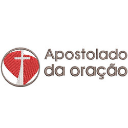 Matriz De Bordado Apostolado Da Oração 2017 13 Cm