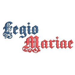 Matriz De Bordado Legio Mariae 17 Cm