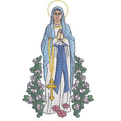 NOSSA SENHORA DE LOURDES 13 CM