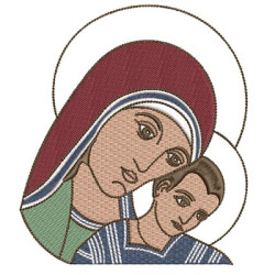 Embroidery Design Our Lady 3