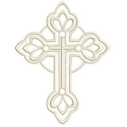 Embroidery Design Decorated Cross 74