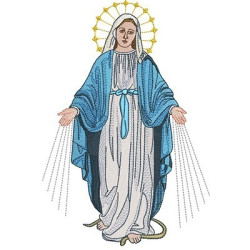 Embroidery Design  26/5000 Our Lady Of Grace 7