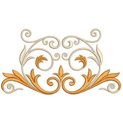 Diseño Para Bordado Arabesco 4 Del Conjunto 22