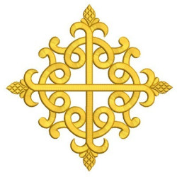 Embroidery Design Cross Malta 33
