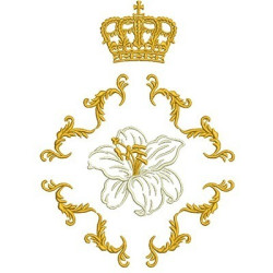 Diseño Para Bordado Damascado Mariano 4