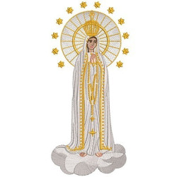 NUESTRA SEÑORA DE FÁTIMA 25 CM 3